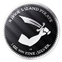 Silbermünze Niue 2025 Jolly Roger Series 1 Unze BU...