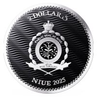 Niue 2 Dollar 2025 - Jolly Roger Series #4 -  Rhode...