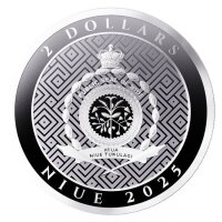 Niue 2 Dollar 2025 - Hibernia - 1 oz. Silber
