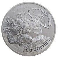 Silbermedaille Zi:Sin Ophidia 2025 – Vorderseite...