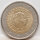 Rückseite der 2 Euro Münze mit Europakarte, Schriftzug 2 EURO, Sternekreis