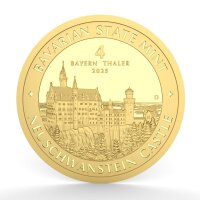 4 Bayern Thaler Goldmünze – Schloss...