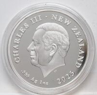Neuseeland 50 Cent 2025 - Water Taniwha - 1 oz Silber BU