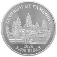 Kambodscha 3.000 Riels 2026 - Lost Tigers #5