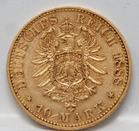 Preußen – 10 Mark Gold 1888 A (Friedrich III.)