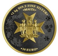 Malta Golden Eagle 30 Euro 1 Kilo Silber 2025